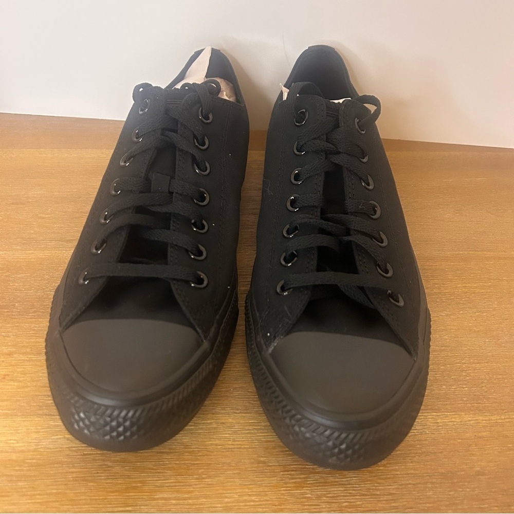 Converse Chuck Taylor All Star Ox Black Monochrome M5039 - Men’s 11 / Women’s 13 - Picture 3 of 8